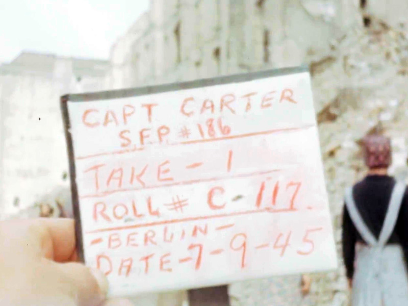 Special Film Project SFP 186 - Captain Carter July 9 1945 Berlin