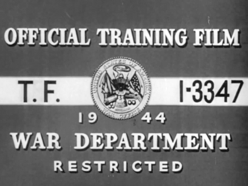 US Army Air Force Training Film War Department