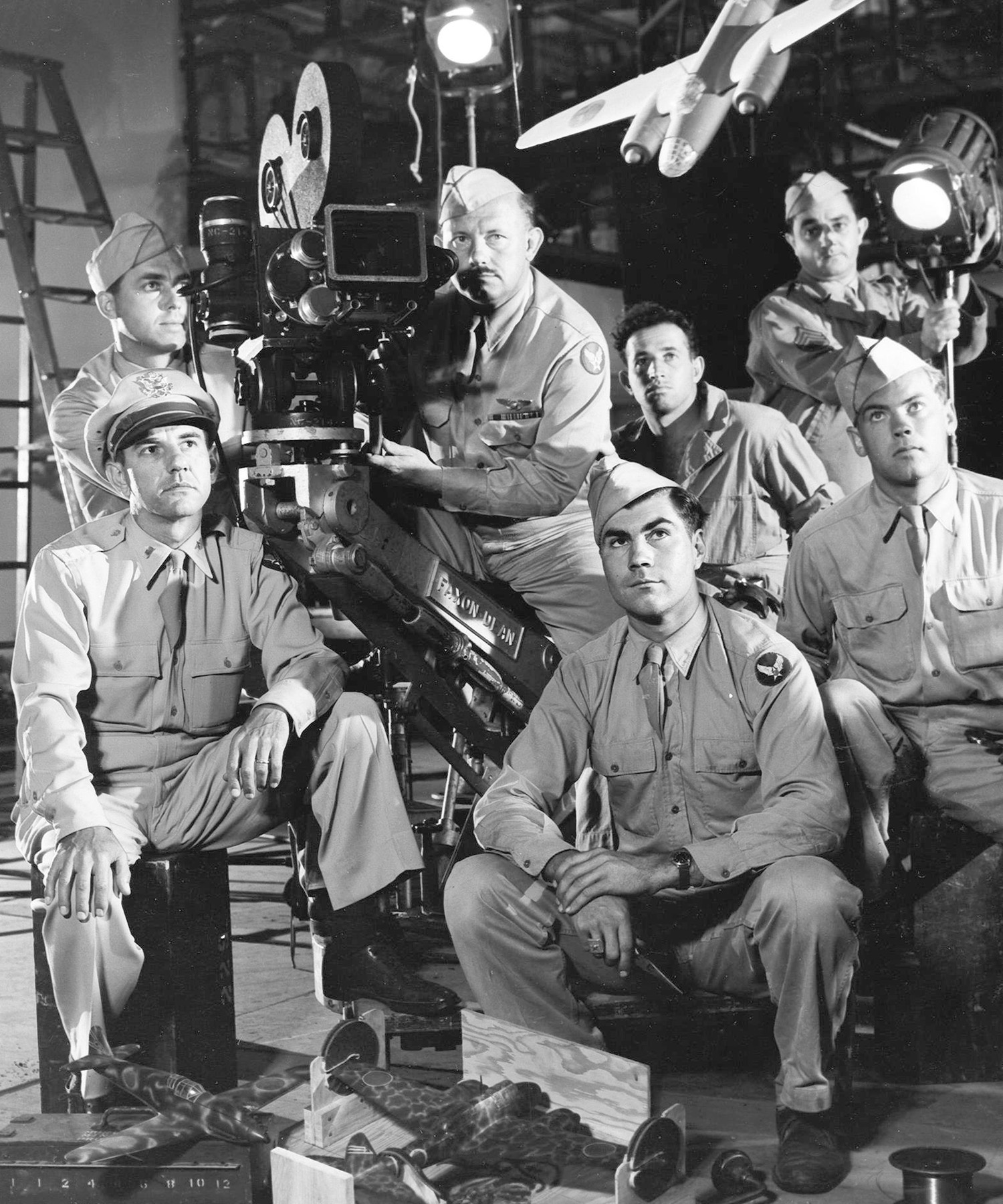 Film Crew First Motion Picture Unit Army Air Forces