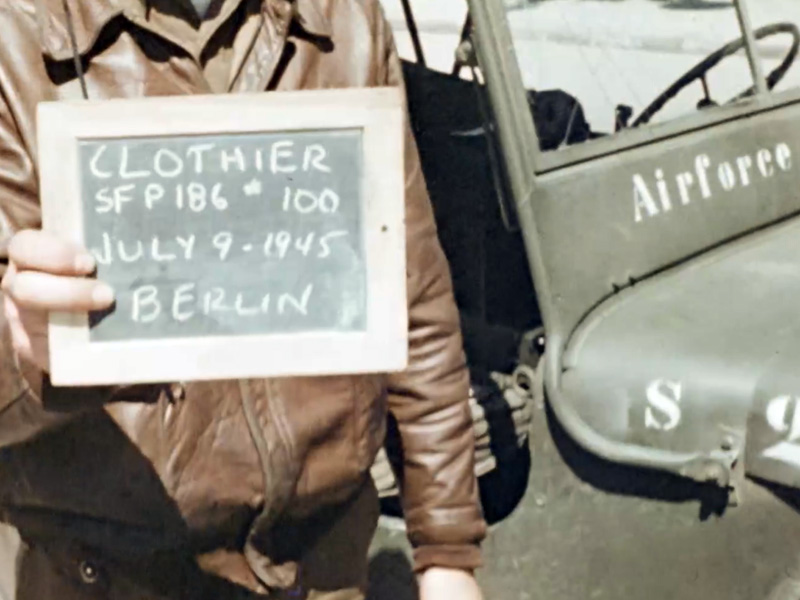 Special Film Project SFP 186 - Clothier July 9 1945 Berlin