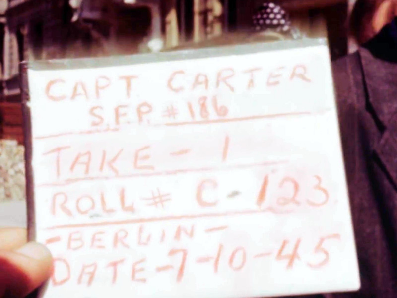 Special Film Project SFP 186 - Captain Carter July 10 1945 Berlin