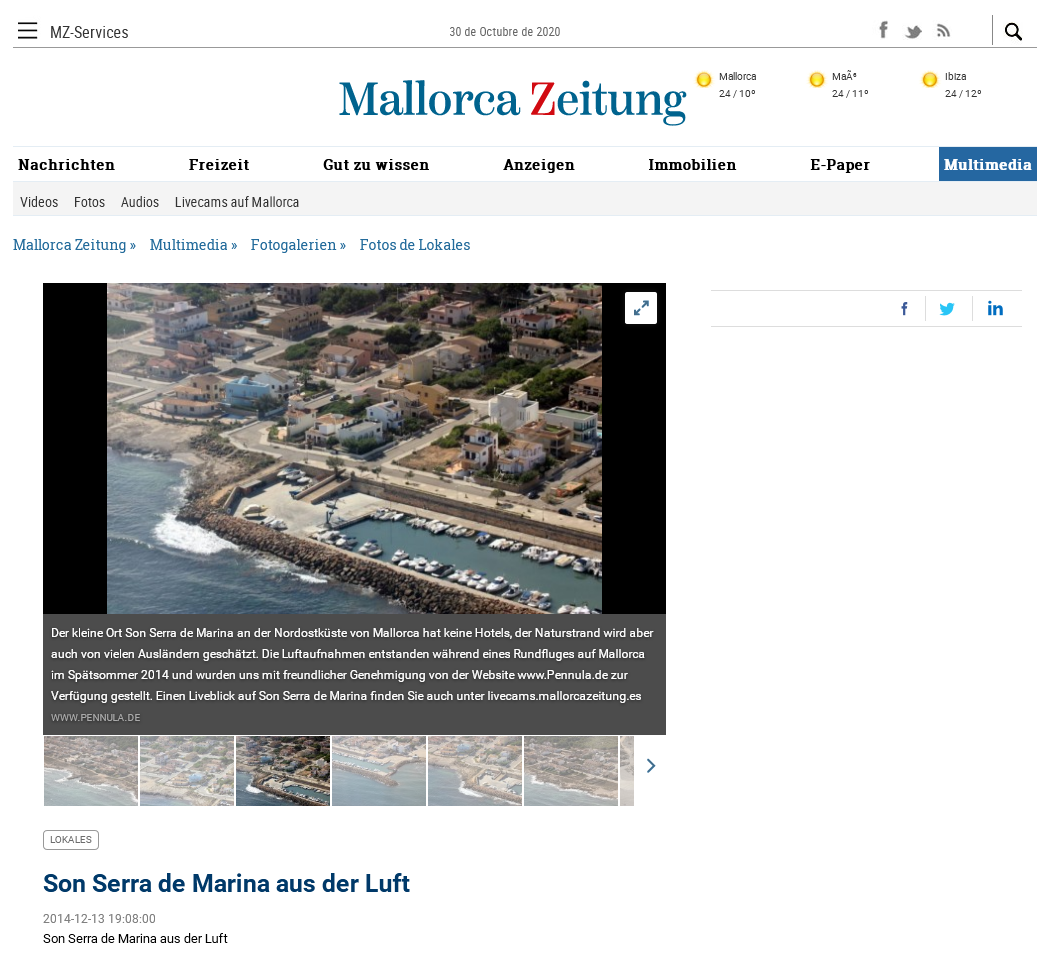 Son Serra de Marina aus der Luft: Luftaufnahmen von Markus Lenz